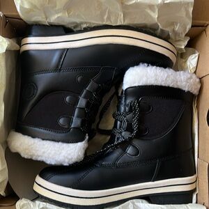 Brand new black Bass boots. NEVER worn. Size 8